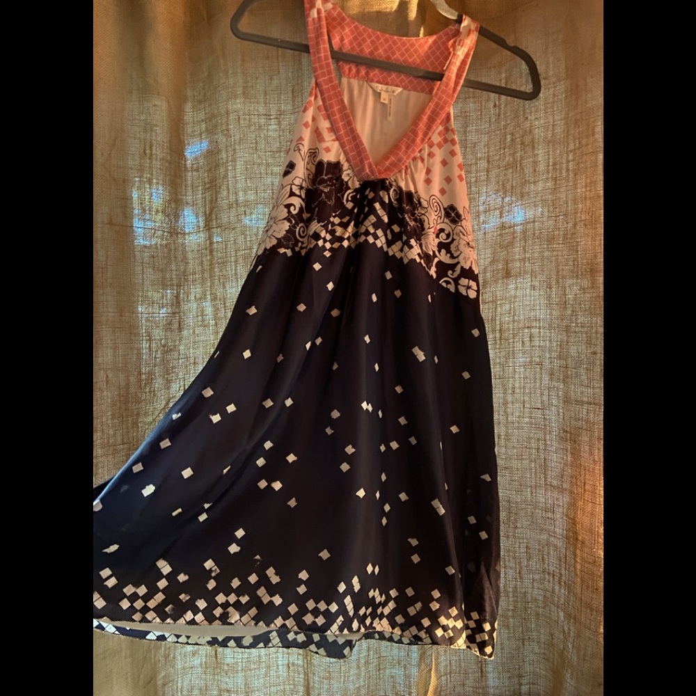 Silk swing dress